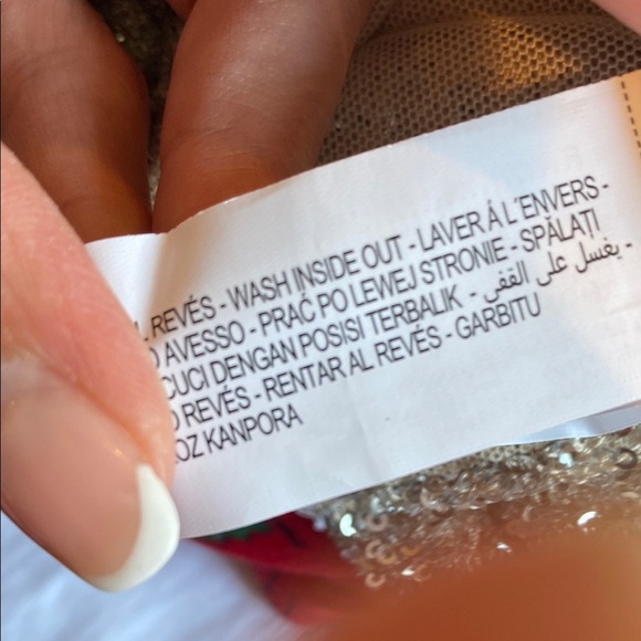 Zara Glittering Silver One-Shoulder Tank Top - Picture 9 of 10